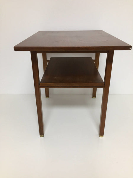 Edward Wormley for Dunbar walnut side table