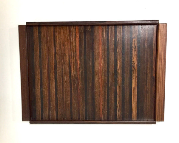 Large rosewood and exotic wood