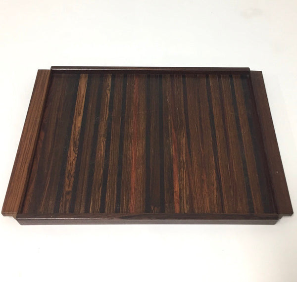 Large rosewood and exotic wood