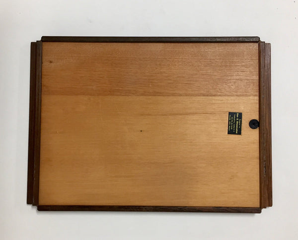 Large rosewood and exotic wood