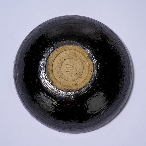 Large vintage mid century studio pottery bowl