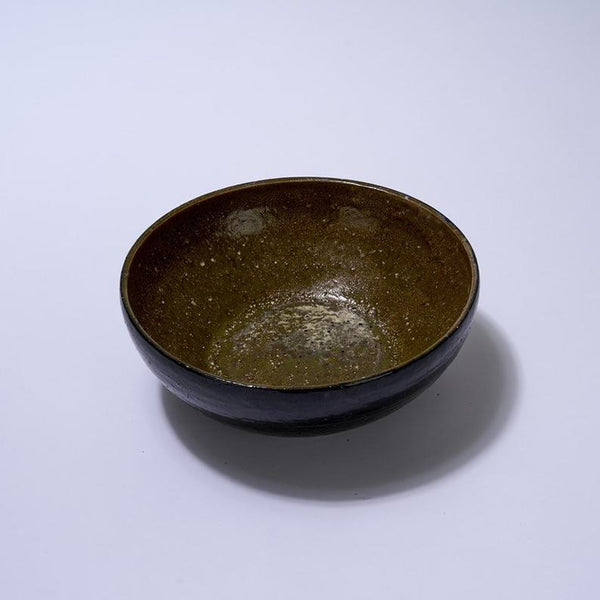 Large vintage mid century studio pottery bowl