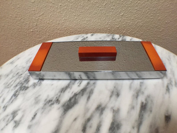 Vintage Chase bakelite and chrome cigarette box