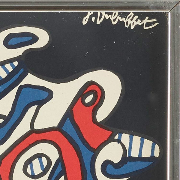 Vintage framed poster of a drawing
