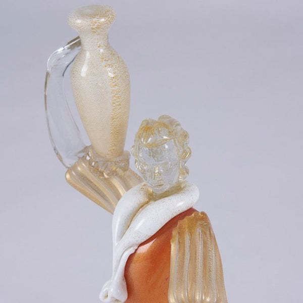 Vintage midcentury Venetian glass figurine