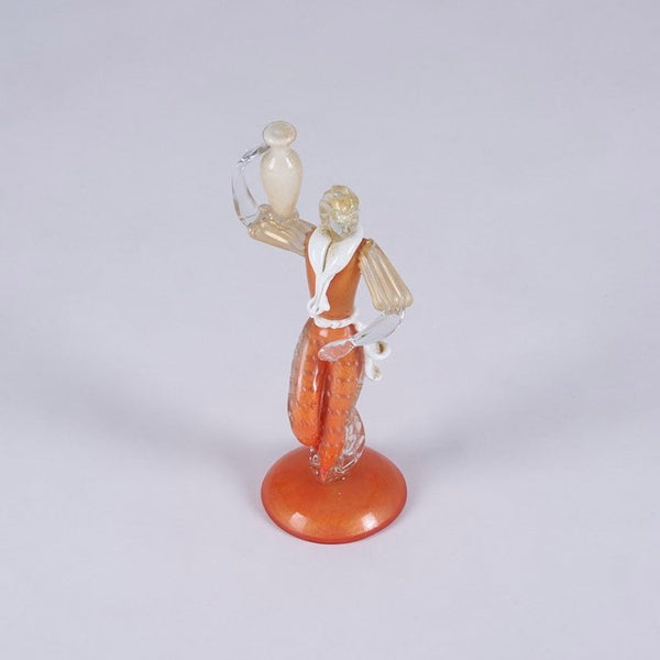 Vintage midcentury Venetian glass figurine