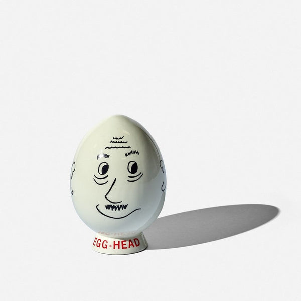 Vintage ceramic egghead