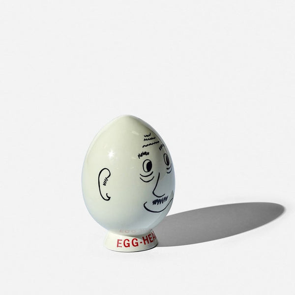 Vintage ceramic egghead