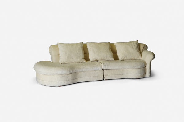 Sectional sofa in the style of Vladimir Kagan