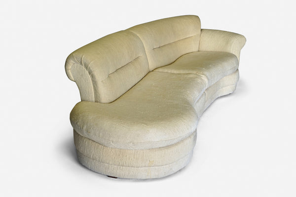 Sectional sofa in the style of Vladimir Kagan
