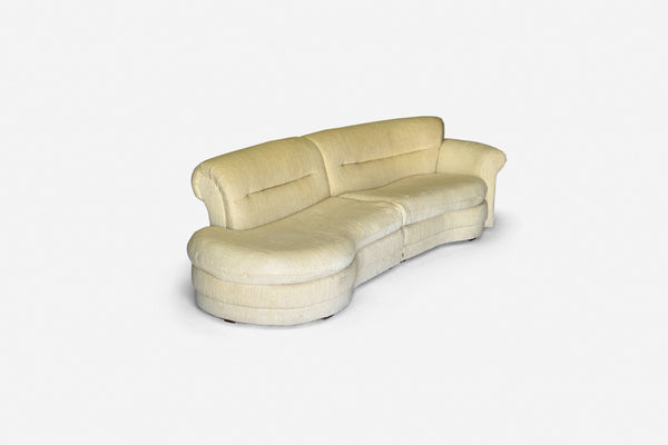 Sectional sofa in the style of Vladimir Kagan
