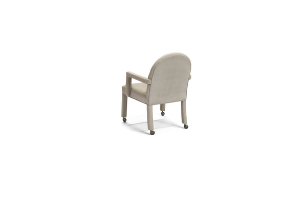 Dining table and 4 chairs in the style of Milo Baughman