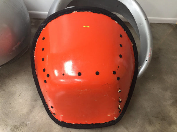 Pair of fiberglass space age orb chairs